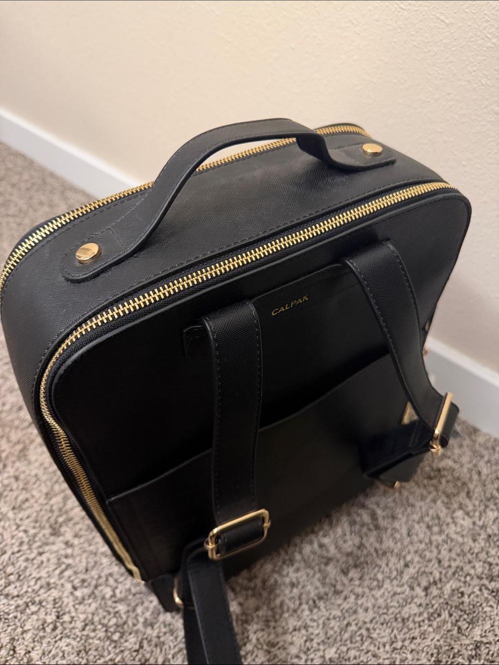Calpak Black Laptop Backpack - Picture 8 of 14
